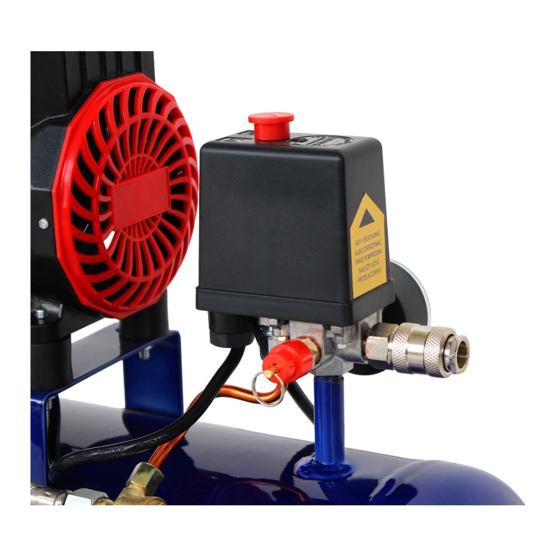 KRAFT&DELE olajmentes kompresszor 30L 1500W 285L/min KD4091 KRAFT&DELE olajmentes kompresszor 30L 1500W 285L/min KD4091