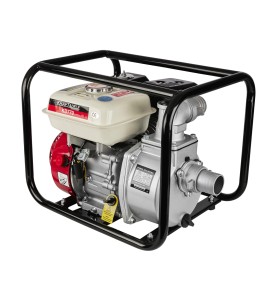 Benzin-Motorpumpe KD770 - Schrägansicht auf Motorgehäuse und Pumpe