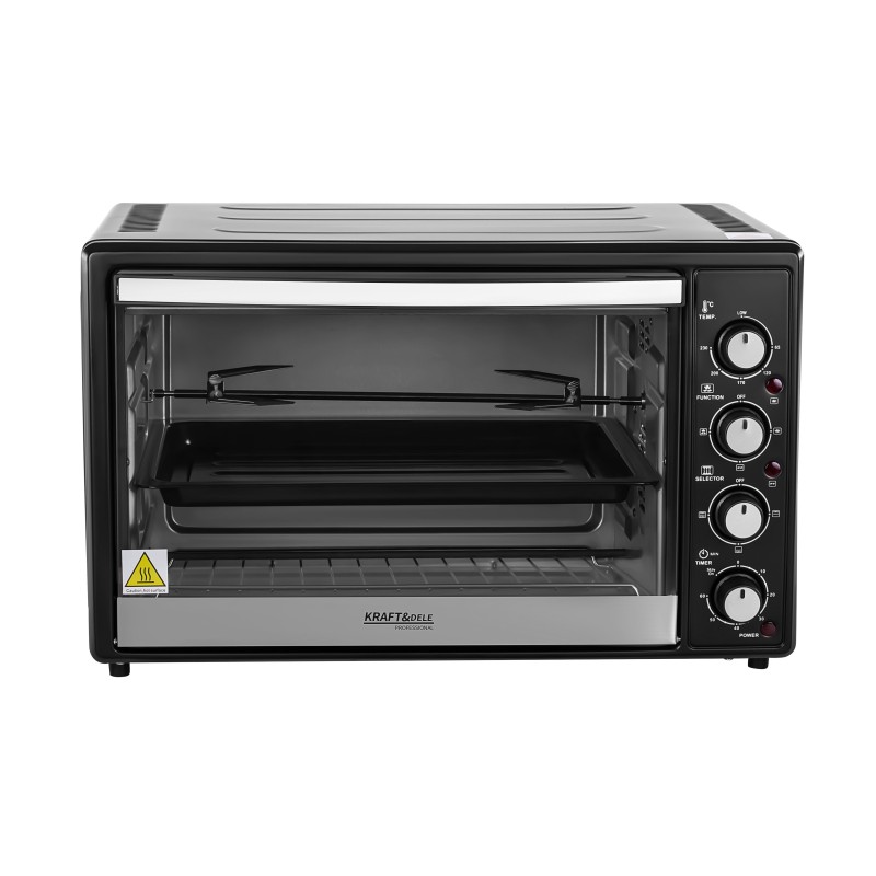 Elektrinė orkaitė 48L 2000W su iešmu KRAFT&DELE KD4112 Elektrinė orkaitė 48L 2000W su iešmu KRAFT&DELE KD4112