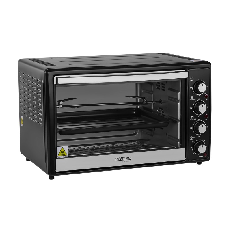 Elektrinė orkaitė 48L 2000W su iešmu KRAFT&DELE KD4112 Elektrinė orkaitė 48L 2000W su iešmu KRAFT&DELE KD4112