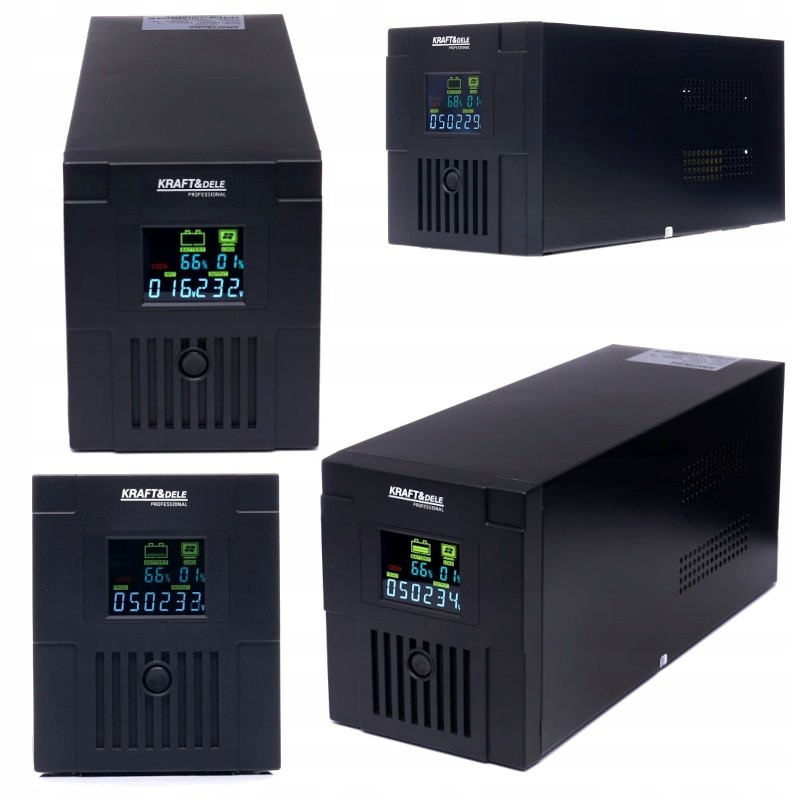 Nenutrūkstamo maitinimo šaltinis UPS 1500VA LCD KRAFT&DELE KD1929