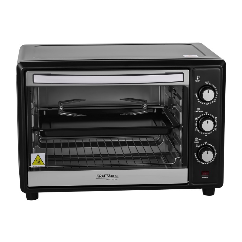 Elektrinė orkaitė 2000W 45L KRAFT&DELE KD4134