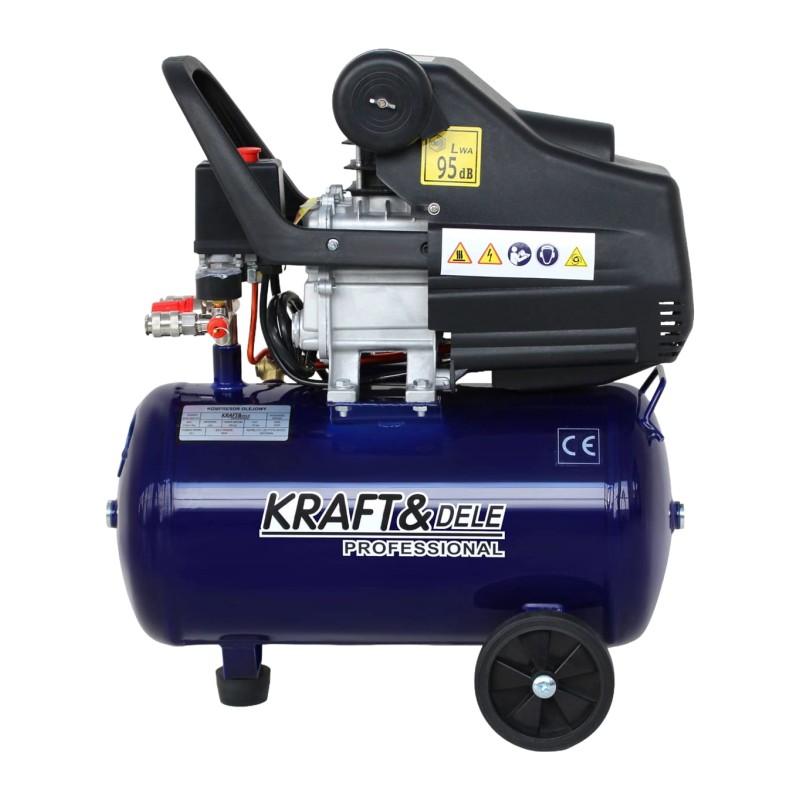 Olajkompresszor 24L 2800W 205L/min KRAFT&DELE KD4050