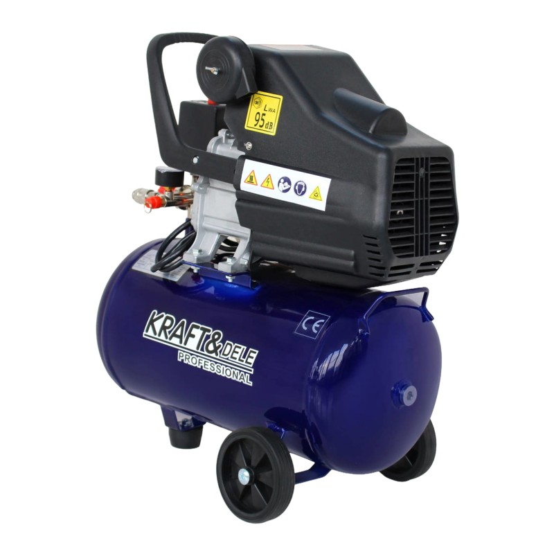 Olajkompresszor 24L 2800W 205L/min KRAFT&DELE KD4050
