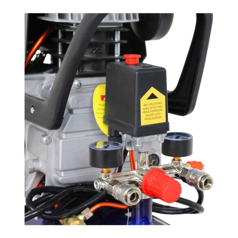 Olajkompresszor 24L 2800W 205L/min KRAFT&DELE KD4050