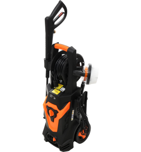 Hochdruckreiniger KD432 mit montierter Rotationsbürste