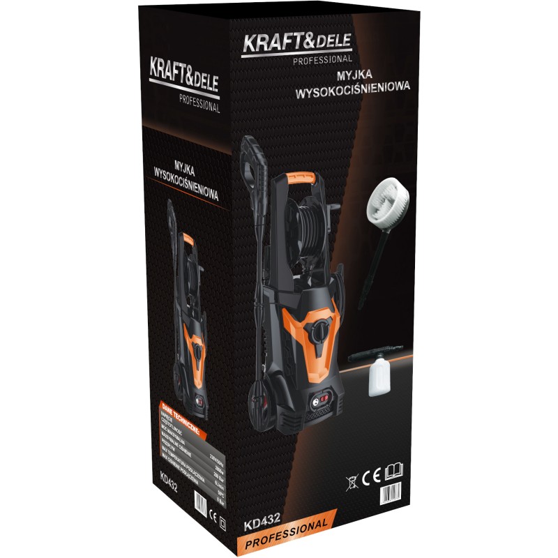 Magasnyomású mosó 2800W 280Bar KRAFT&DELE KD432