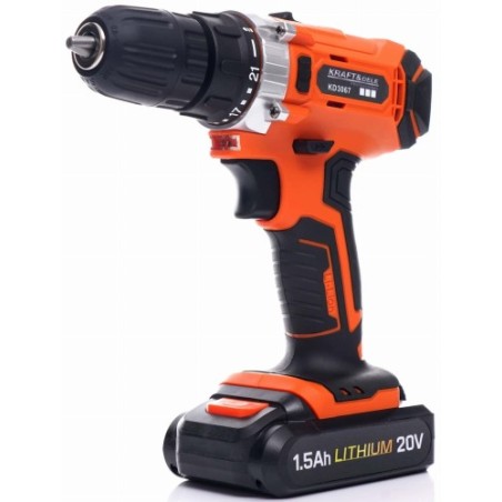 Akumuliatorinis gręžtuvas-suktuvas KRAFT&DELE KD3067 20V Li-ion