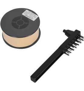 Schweißdrahtspule sowie Drahtbürste mit Schlackehammer im KD815-Set