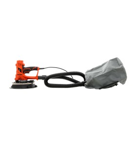 Szlifierka do gipsu 1500W KD1741 z podłączonym wężem i workiem na pył