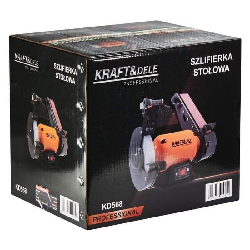 Stalinis šlifuoklis / juostinis šlifuoklis KRAFT&DELE 1800W KD568
