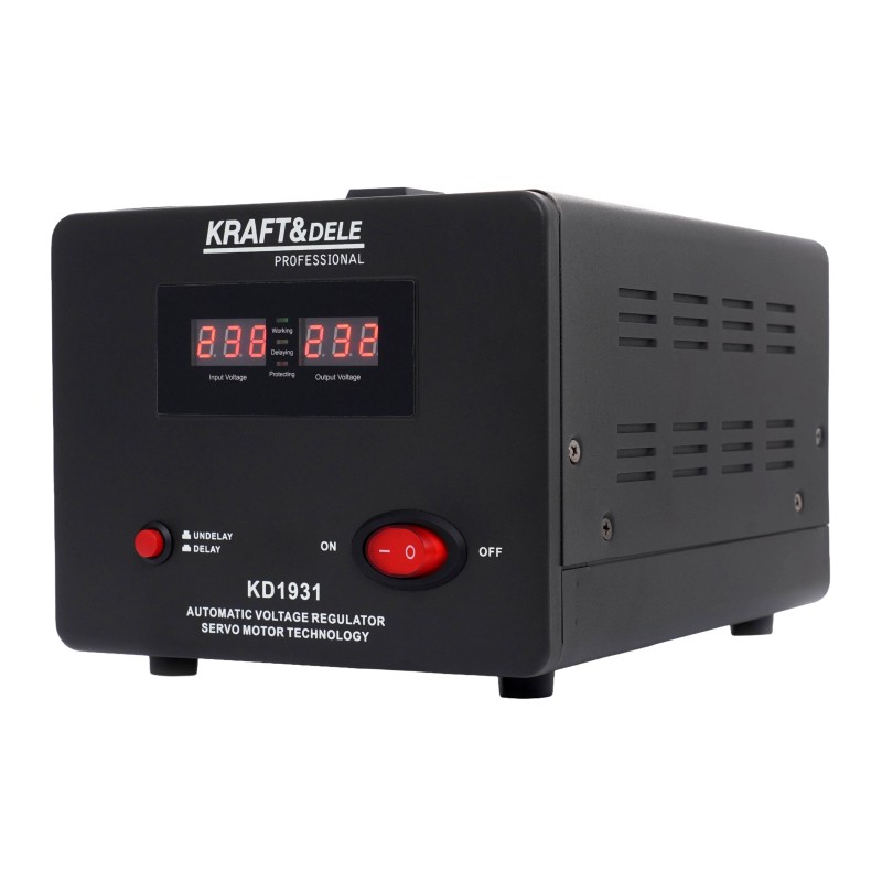 Stabilizator napięcia AVR 1000VA 230V KRAFT&DELE KD1931