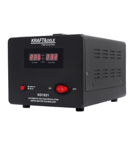 Stabilizator napięcia Kraft&Dele KD1931 - widok z przodu pod kątem