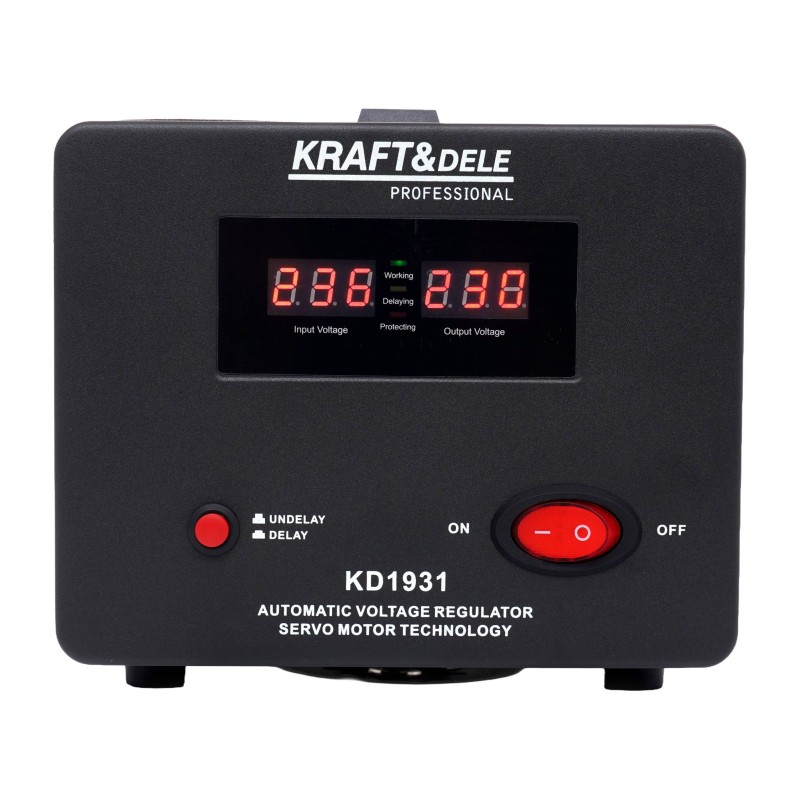Stabilizator napięcia AVR 1000VA 230V KRAFT&DELE KD1931