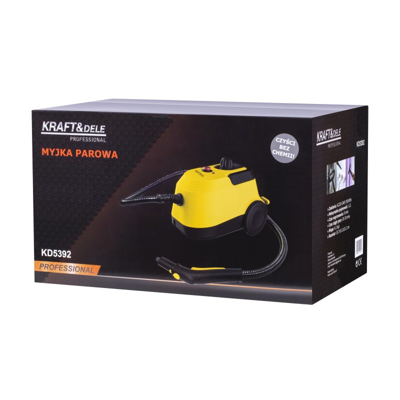KRAFT&DELE 2100W 1,2L 230V gőztisztító KD5392 KRAFT&DELE 2100W 1,2L 230V gőztisztító KD5392