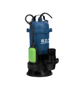 Pompa do wody 2" 2850W WDS2422 - widok z profilu z oznaczeniem marki