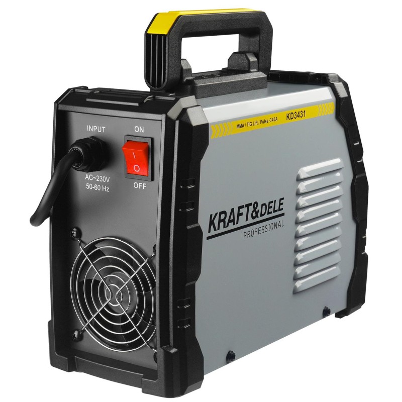 Inverteres hegesztő MMA TigLift Pulse 340A KRAFT&DELE KD3431