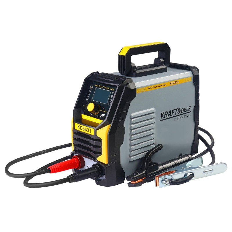 Inverteres hegesztő MMA TigLift Pulse 340A KRAFT&DELE KD3431