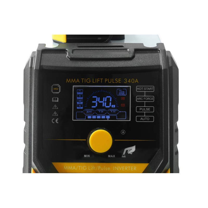 Inverteres hegesztő MMA TigLift Pulse 340A KRAFT&DELE KD3431