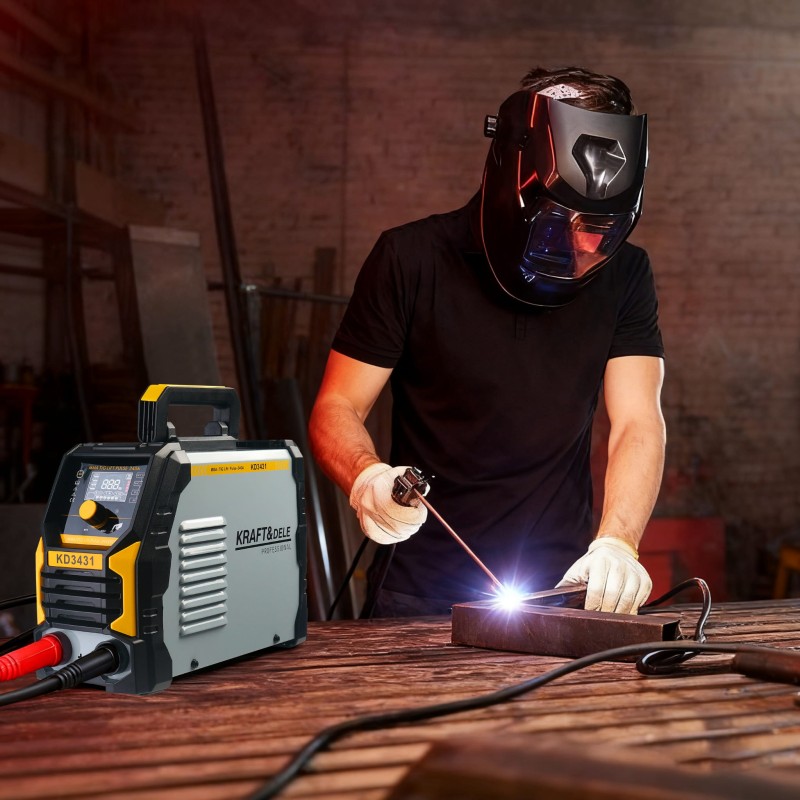 Inverteres hegesztő MMA TigLift Pulse 340A KRAFT&DELE KD3431