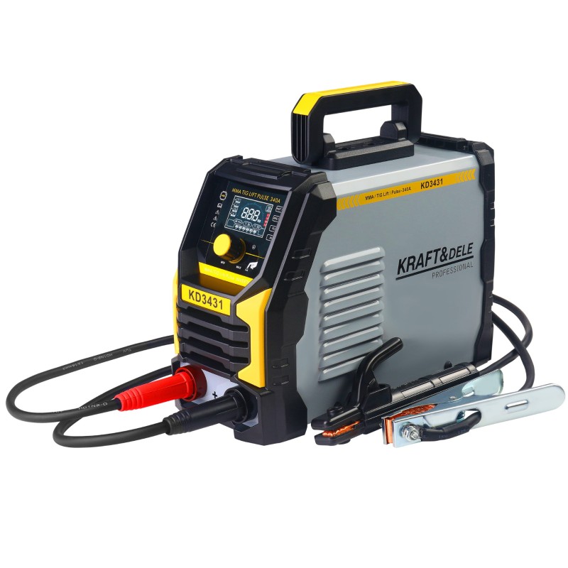 Inverteres hegesztő MMA TigLift Pulse 340A KRAFT&DELE KD3431