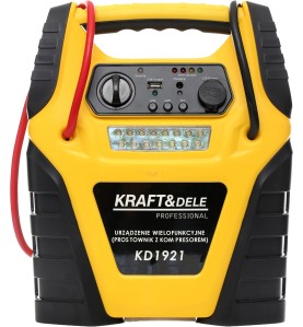 Jump starter KD1921 - widok na przedni panel sterowania