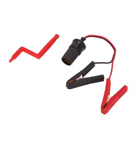 Akcesoria do podnośnika KD1369: korba, adapter do akumulatora i klemy