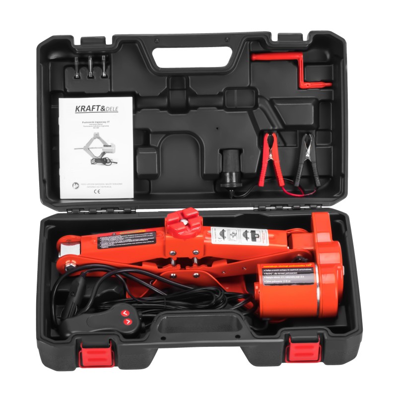 KRAFT&DELE KD1369 12V 3T elektromos autóemelő KRAFT&DELE KD1369 12V 3T elektromos autóemelő