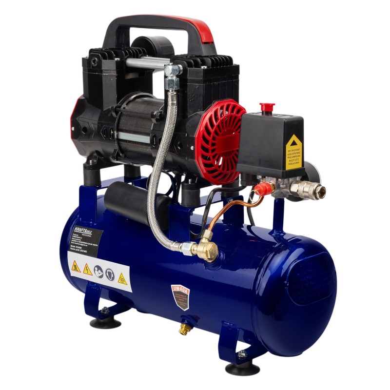 Olajmentes kompresszor 9L 1200W 220L/perc KRAFT&DELE KD4090 Olajmentes kompresszor 9L 1200W 220L/perc KRAFT&DELE KD4090
