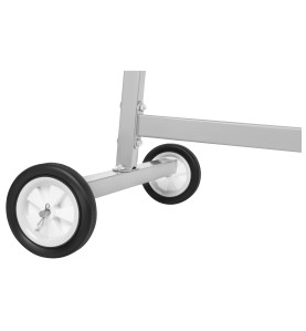 Lackierständer 360° KD3582 - Nahaufnahme der Transporträder