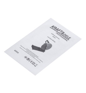 Instrukcja obsługi przecinarki do metalu Kraft&Dele KD553