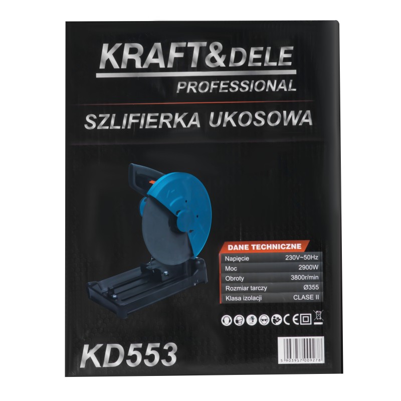 Metalo pjaustyklė 2900W 230V KRAFT&DELE KD553