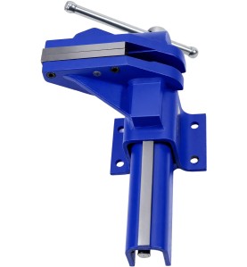 Imadło warsztatowe 100mm KD5994 - widok z góry i z boku