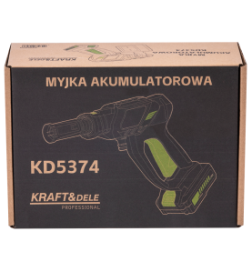 Kartonverpackung des Akku-Druckreinigers KD5374