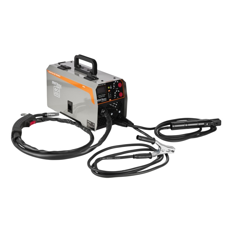MIG FLUX / MMA / TIG 200A suvirinimo aparatas KRAFT&DELE KD1788 MIG FLUX / MMA / TIG 200A suvirinimo aparatas KRAFT&DELE KD1788