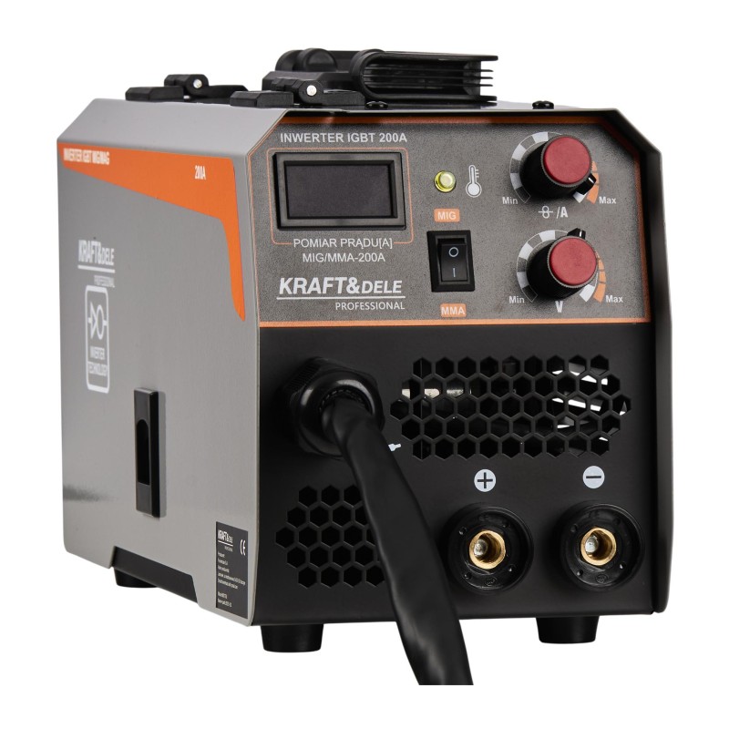MIG FLUX / MMA / TIG Schweißgerät 200A KRAFT&DELE KD1788