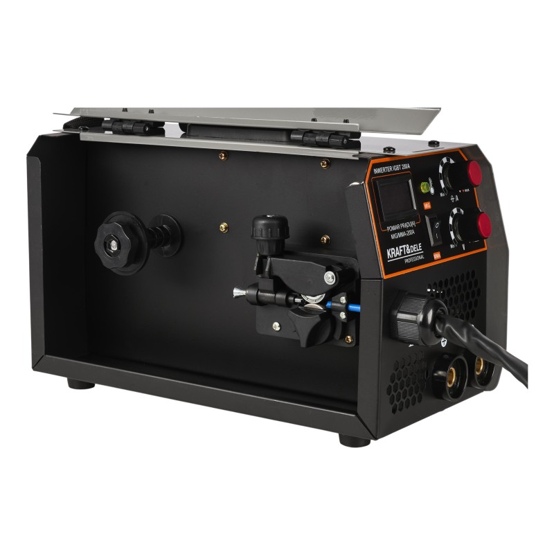 MIG FLUX / MMA / TIG 200A suvirinimo aparatas KRAFT&DELE KD1788 MIG FLUX / MMA / TIG 200A suvirinimo aparatas KRAFT&DELE KD1788