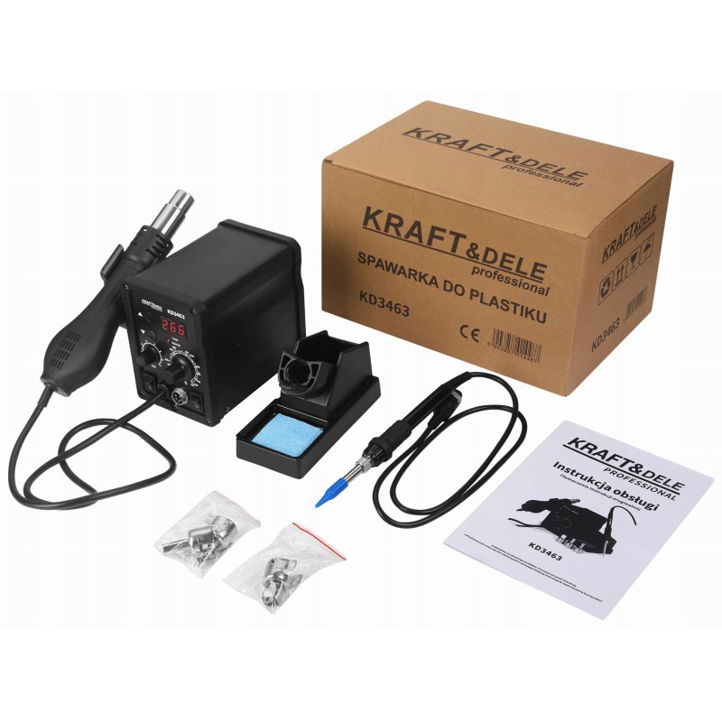 Műanyaghegesztő / Forrasztóállomás KRAFT&DELE KD3463 Műanyaghegesztő / Forrasztóállomás KRAFT&DELE KD3463