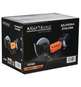 Szlifierka stołowa Kraft&Dele KD569 w opakowaniu kartonowym