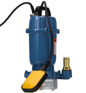 Tauchpumpe KD752 mit Schwimmerschalter - Seitenansicht