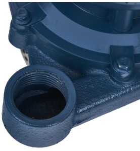 Wasserauslass der Pumpe KD752 mit Gewinde
