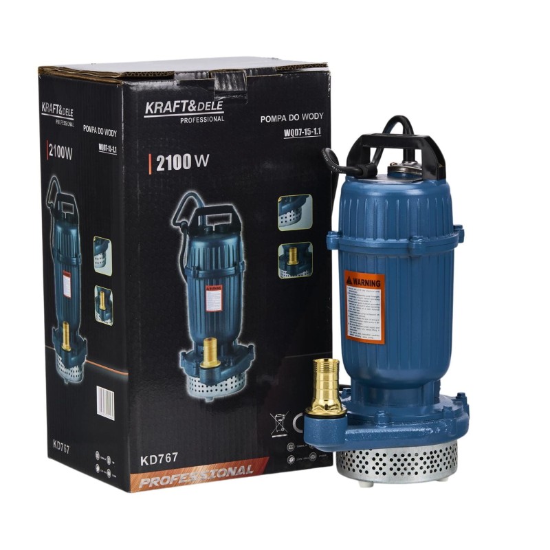 Schmutz- und Klarwasserpumpe 2100W KRAFT&DELE KD767 Schmutz- und Klarwasserpumpe 2100W KRAFT&DELE KD767