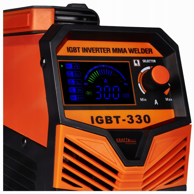Spawarka IGBT/MMA/LIFT/TIG 330A KRAFT&DELE KD1878