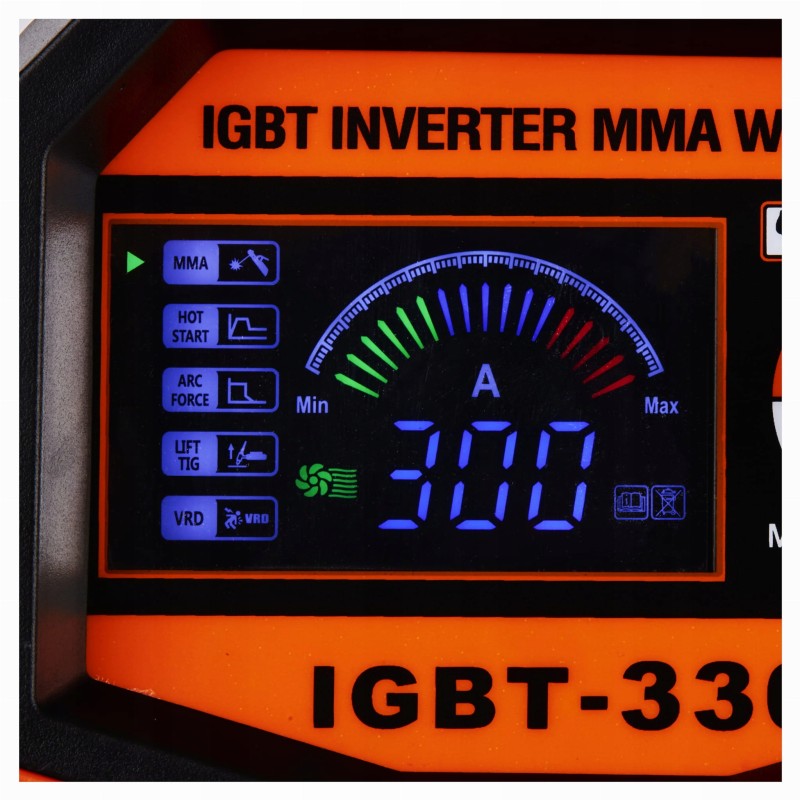 Spawarka IGBT/MMA/LIFT/TIG 330A KRAFT&DELE KD1878