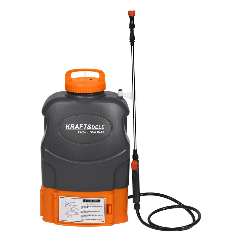 Akku-Drucksprüher 16L 8Ah 12V + Zubehör KRAFT&DELE KD2030