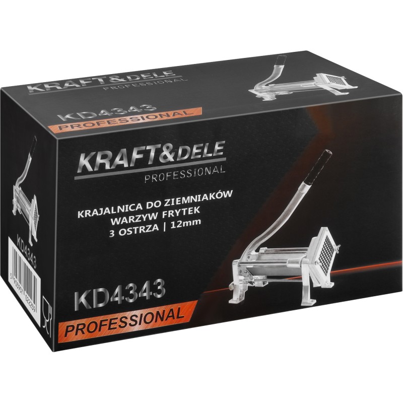 Kézi burgonya-, gyümölcs- és zöldségszeletelő KRAFT&DELE KD4343 Kézi burgonya-, gyümölcs- és zöldségszeletelő KRAFT&DELE KD4343