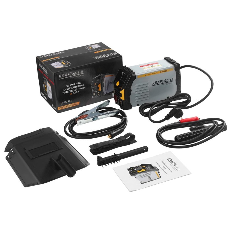 KRAFT&DELE KD3430 MMA TigLift Pulse 330A inverteres hegesztőgép