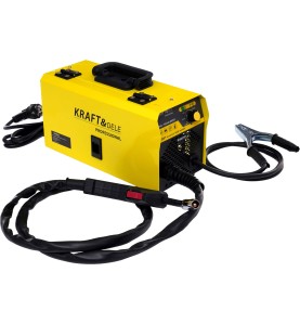 Spawarka inwertorowa KD810 widok z boku z uchwytem spawalniczym