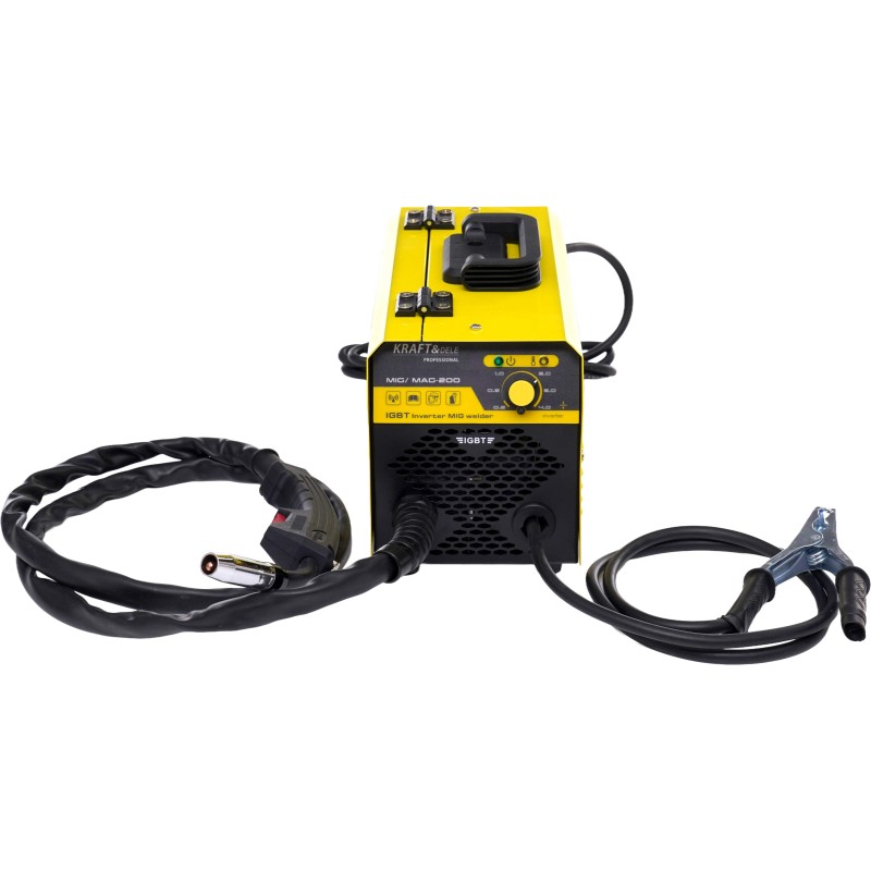 KRAFT&DELE KD810 MIG/MAG inverteres hegesztőgép 40-200A