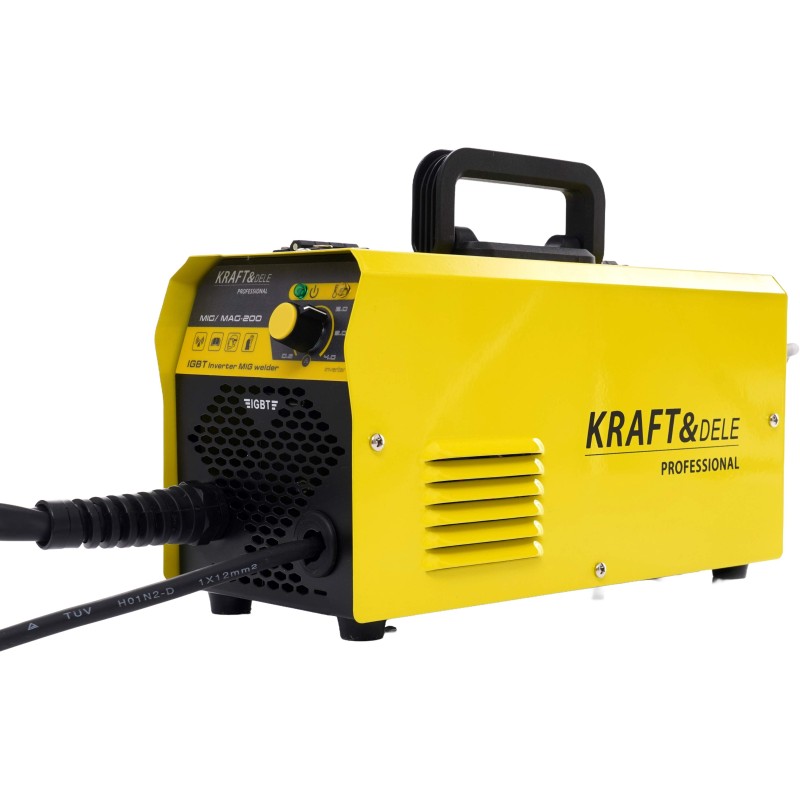 KRAFT&DELE KD810 MIG/MAG inverteres hegesztőgép 40-200A